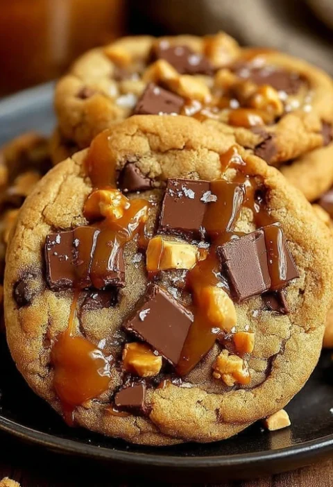 Best Butterfinger Caramel Crunch Cookies Recipe Homemade Butterfinger Caramel Cookies Where To Buy Butterfinger Caramel Cr...