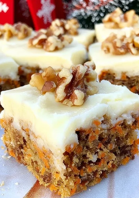 Best Carrot Cake Bars Recipe Homemade Carrot Cake Bars With Frosting Easy Carrot Cake Bars With Cream Cheese Gluten-free C...