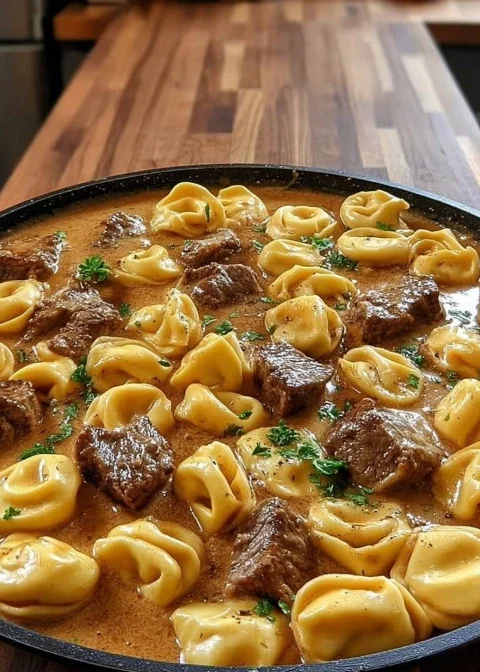 Best Cheesesteak Tortellini Recipe Easy Provolone Sauce For Pasta Where To Buy Cheesesteak Tortellini Homemade Provolone C...