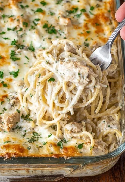 Best Chicken Tetrazzini Recipe Homemade Chicken Tetrazzini Casserole Easy Chicken Tetrazzini For Beginners Gluten-free Chi...