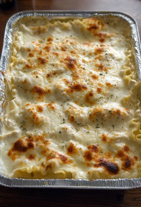 Best Creamy Chicken Lasagna Recipe Easy Creamy Chicken Lasagna For Dinner Homemade Creamy Chicken Lasagna Ideas Gluten-fre...