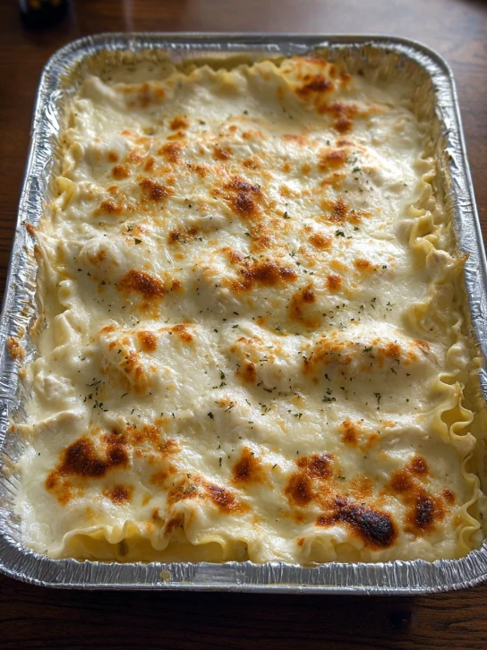 Creamy Chicken Lasagna