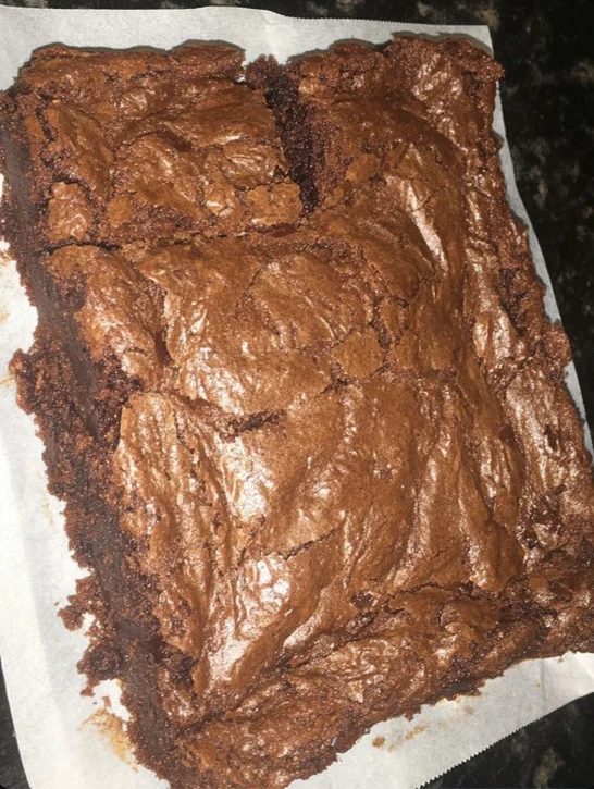 Homemade brownies
