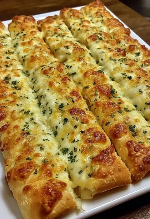 Best Homemade Cheesy Garlic Breadsticks Recipe Easy Cheesy Garlic Breadsticks From Scratch How To Make Cheesy Garlic Bread...