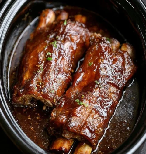 Best Honey Garlic Pork Slow Cooker Recipe Easy Slow Cooker Honey Garlic Pork Honey Garlic Pork Loin Slow Cooker Slow Cooke...