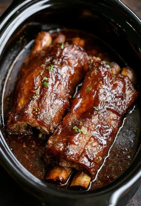 Best Honey Garlic Pork Slow Cooker Recipe Easy Slow Cooker Honey Garlic Pork Honey Garlic Pork Loin Slow Cooker Slow Cooke...