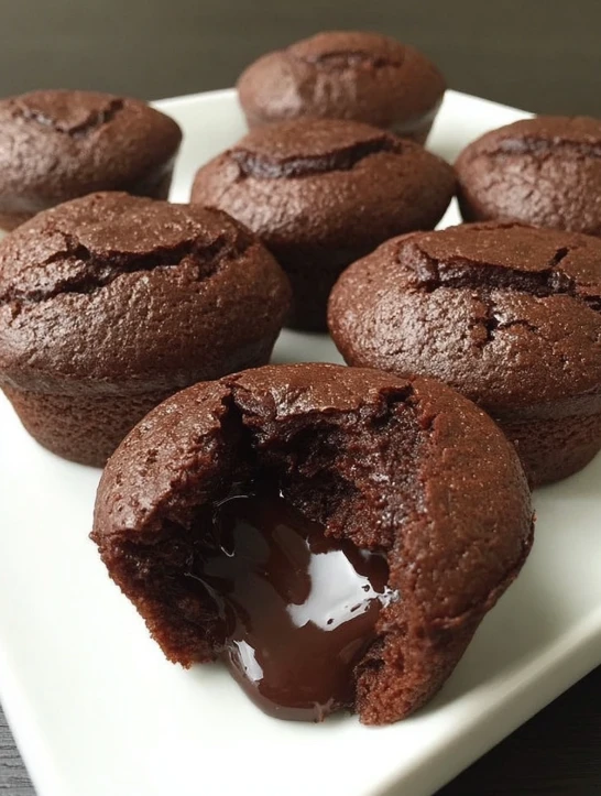 Mini chocolate fondant