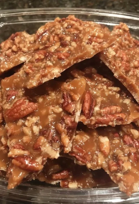 Best Pecan Pie Bark Recipe Homemade Pecan Pie Bark Candy Buy Pecan Pie Bark Online Pecan Pie Bark For Sale Gluten-free Pec...