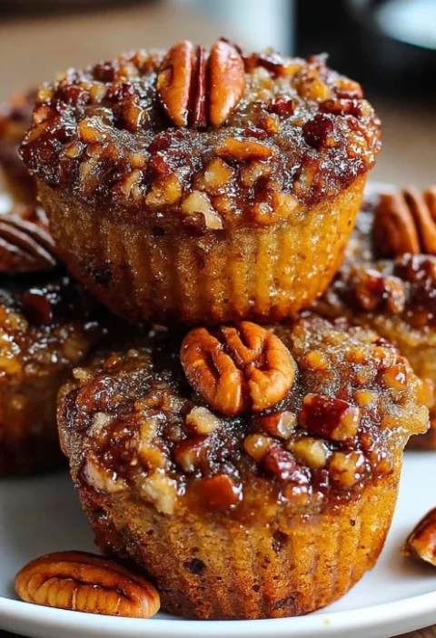 Best Pecan Pie Muffins Recipe Easy Pecan Pie Muffins Gluten-free Pecan Pie Muffins Vegan Pecan Pie Muffins Mini Pecan Pie ...