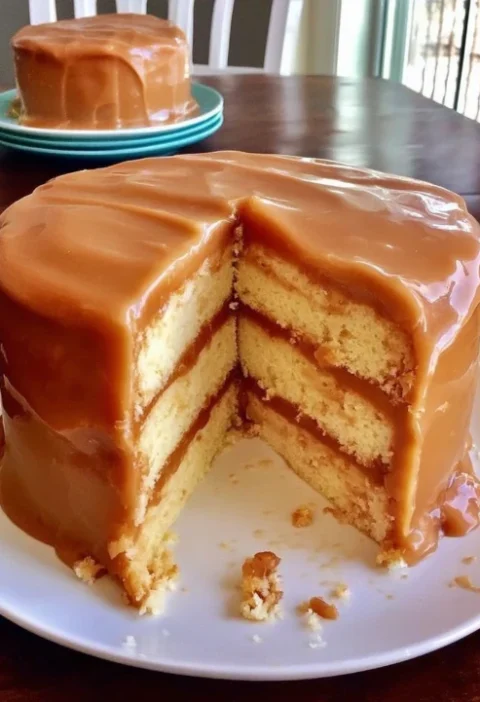 Best Southern Caramel Cake Recipe Easy Classic Southern Caramel Cake Homemade Caramel Cake Delivery Options Southern Caram...