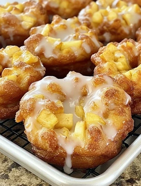 Best Warm Baked Apple Fritters Recipe Homemade Apple Fritters Easy Recipe Healthy Baked Apple Fritters Gluten-free Where T...