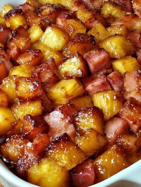 Brown Sugar Pineapple Ham Bake Recipe Easy Brown Sugar Pineapple Ham How To Make Pineapple Ham With Brown Sugar Best Pinea...