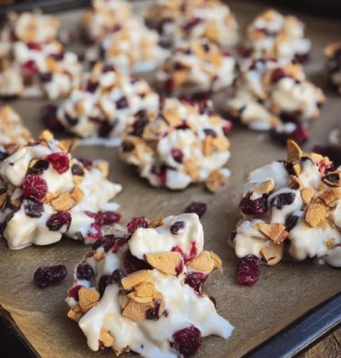 Buy Amish White Cashew Clusters With Cranberries Amish Cashew Cluster Cranberry Dessert Organic White Cashew Cranberry Clu...