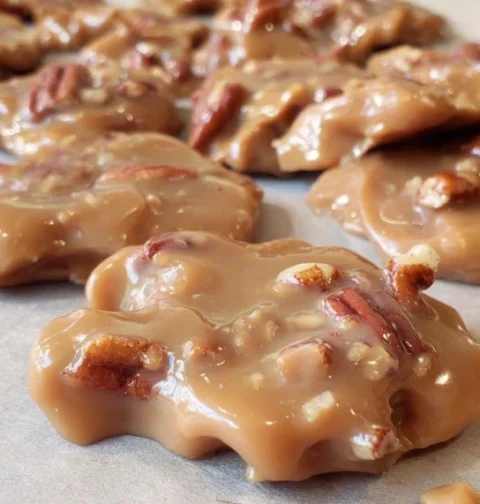 Caramel Pecan Clusters Recipe Best Caramel Pecan Clusters Online Homemade Caramel Pecan Clusters How-to Gluten Free Carame...