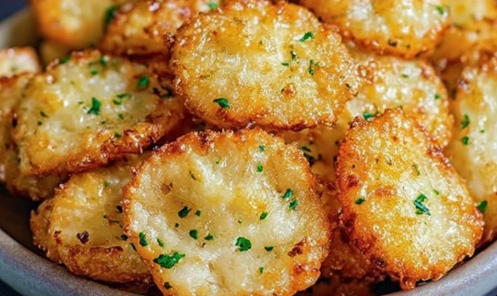 Cheesy Garlic Ritz Snacks