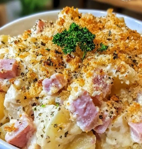 Chicken Cordon Bleu Casserole