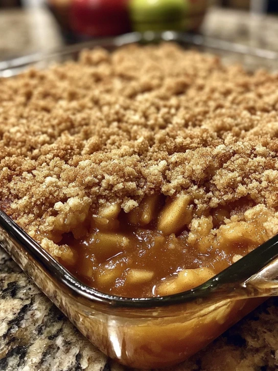 Cinnamon Apple Crisp