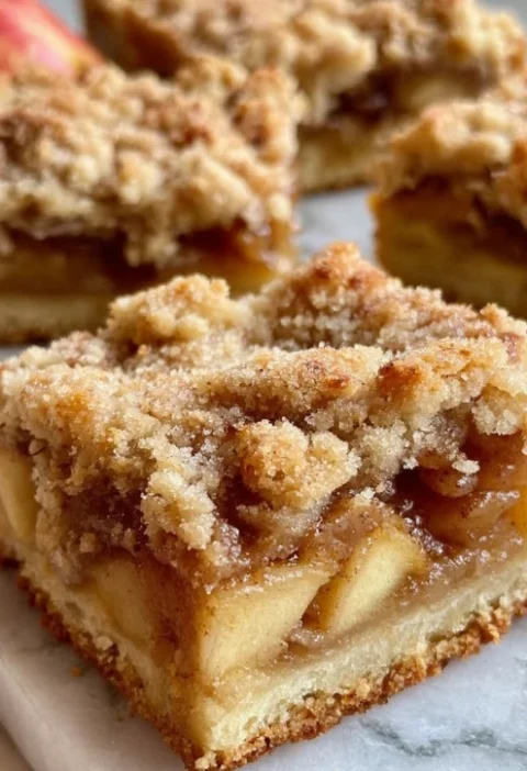 Classic Grandma's Apple Crumb Bars Recipe Easy Gooey Apple Crumble Bars Homemade Apple Crumb Bars Like Grandma Made Best N...