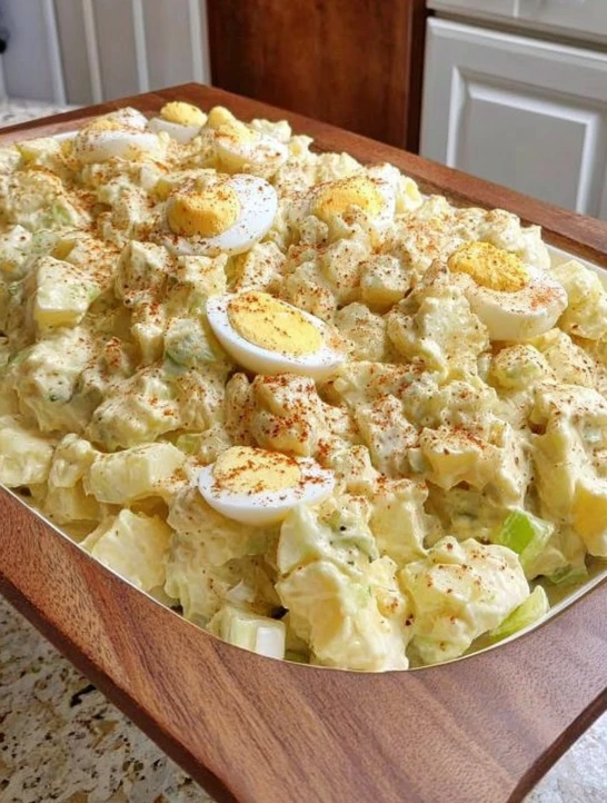 Classic Southern Potato Salad with Eggs