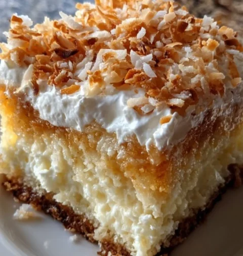 Coconut Cream Dream Bars Recipe Homemade Coconut Cream Bars Best Coconut Cream Dessert Bars Gluten-free Coconut Cream Bars...