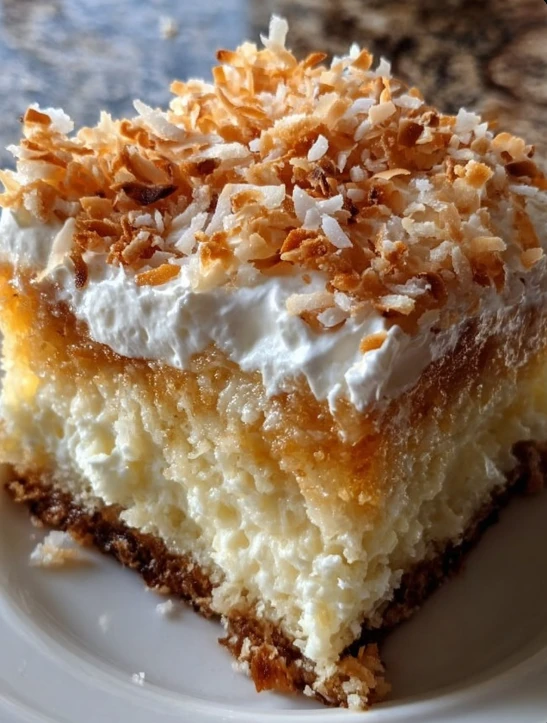 Coconut Cream Dream Bars