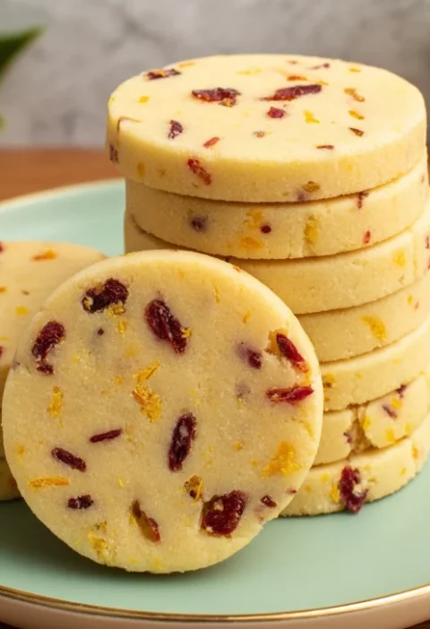 Cranberry Orange Shortbread Recipe Best Cranberry Orange Shortbread Cookies Cranberry Orange Shortbread Christmas Cookies ...
