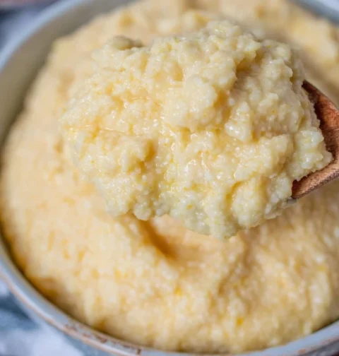 Creamy Parmesan Polenta Recipe Easy Parmesan Polenta Cooking Tips Best Cheese For Creamy Polenta How To Make Creamy Polent...