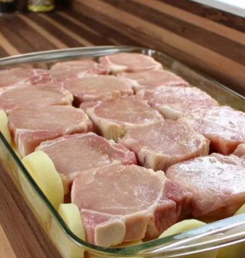 Creamy Pork Chops Potatoes