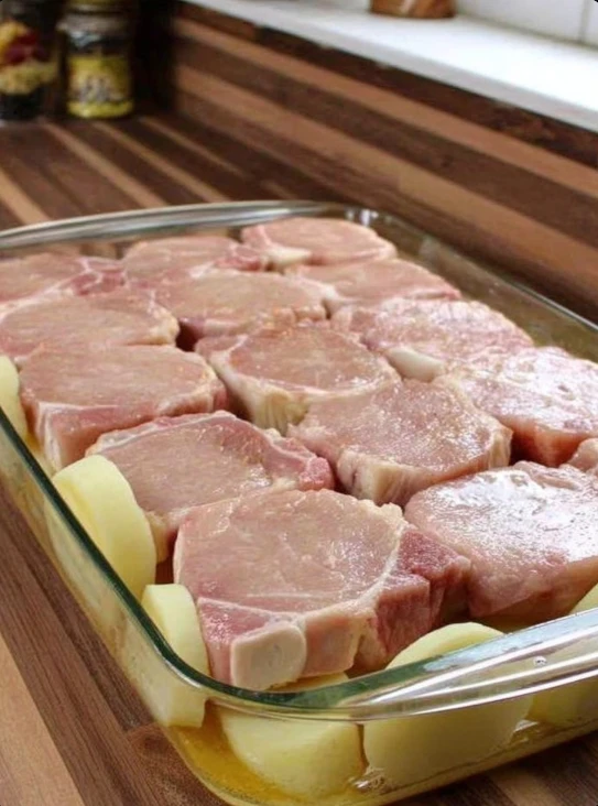 Creamy Pork Chops and Potatoes
