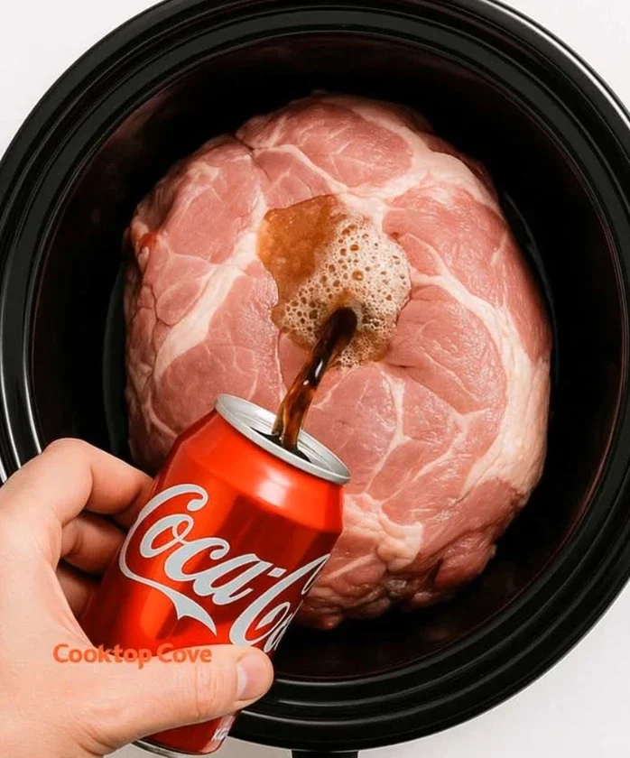Easy 3-ingredient Cola Pork Shoulder Recipe Slow Cooker Cola Pork Shoulder Tips Best Cola Pork Shoulder Slow Cooker Recipe...