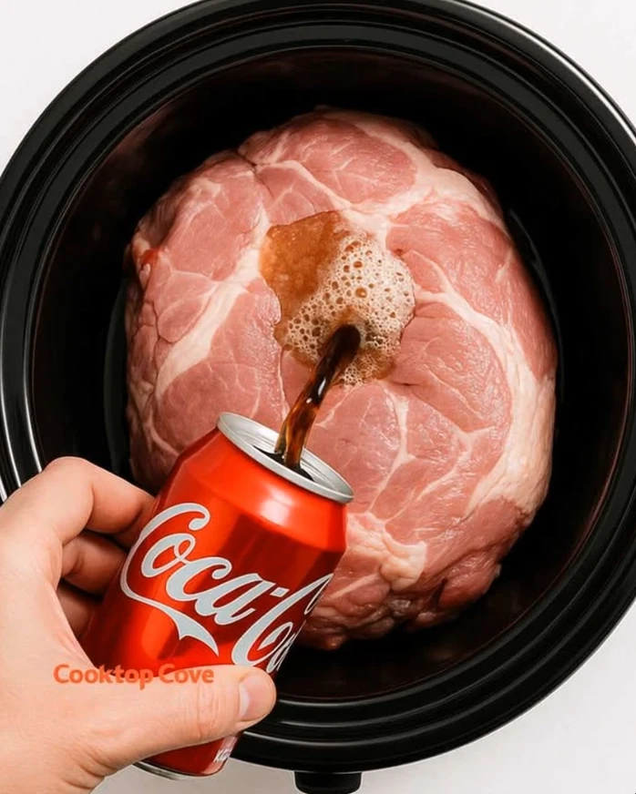 Slow Cooker 3-Ingredient Cola Pork Shoulder