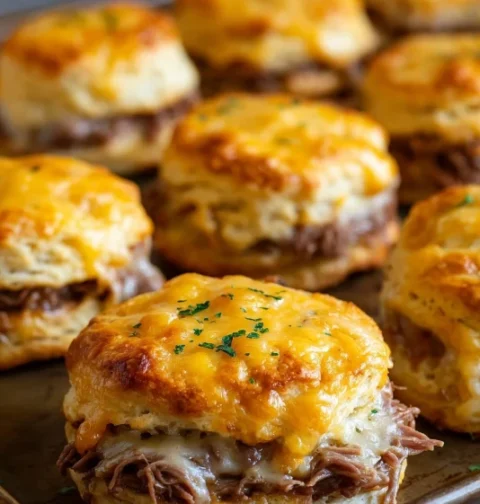 Easy Baked French Dip Biscuits Recipe Homemade French Dip Biscuit Ideas Best Cheese For French Dip Biscuits Gluten-free Fr...