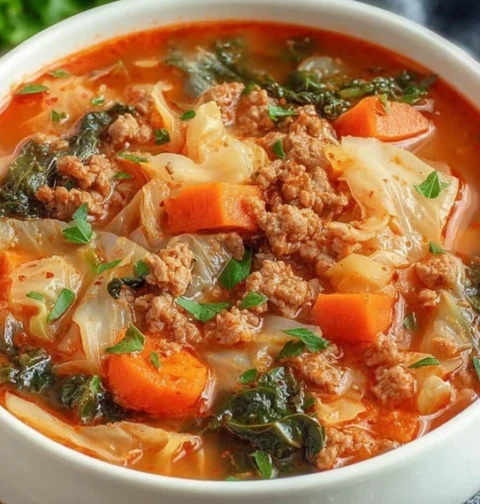 Easy Cabbage Roll Soup Recipe Homemade Cabbage Roll Soup Slow Cooker Best Cabbage Roll Soup With Rice Vegetarian Cabbage R...
