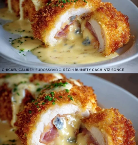Easy Chicken Cordon Bleu Recipe With Swiss Cheese Homemade Chicken Cordon Bleu Sauce Ideas Best Cheese For Chicken Cordon ...