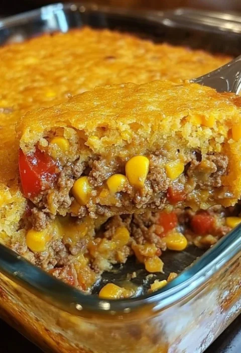 Easy Cowboy Cornbread Casserole Recipe Best Cowboy Cornbread Casserole Ideas Make Ahead Cowboy Cornbread Casserole Gluten-...