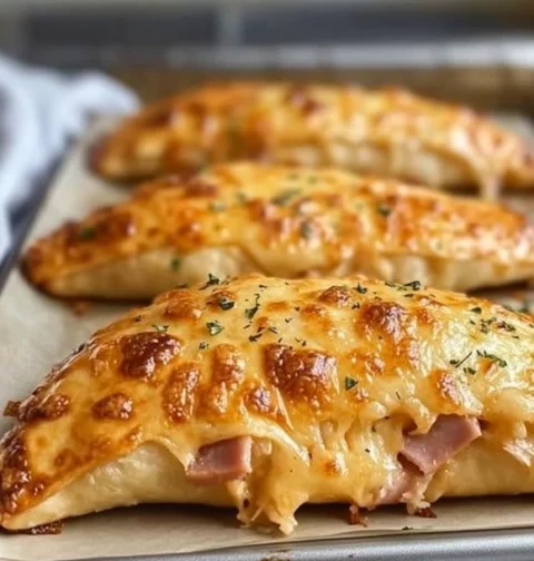 Easy Ham And Cheese Calzone Recipe Homemade Ham And Cheese Calzone Best Cheese For Ham Calzone Quick Ham And Cheese Calzon...