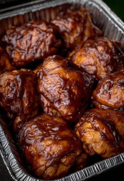 Easy Honey Soy Chicken Thighs Recipe Honey Soy Chicken Thighs Slow Cooker Baked Honey Soy Chicken Thighs Honey Soy Marinad...