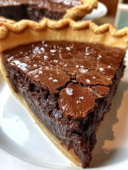 Easy Hot Fudge Pie — rich chocolate, buttery crust, and minimal fuss