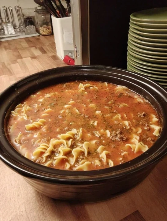 Lasagna soup