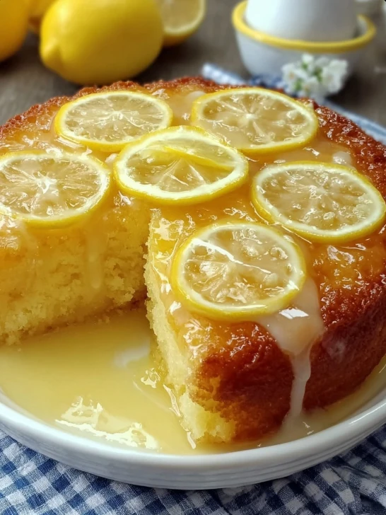 Recipe for Lemon Cake to Die For