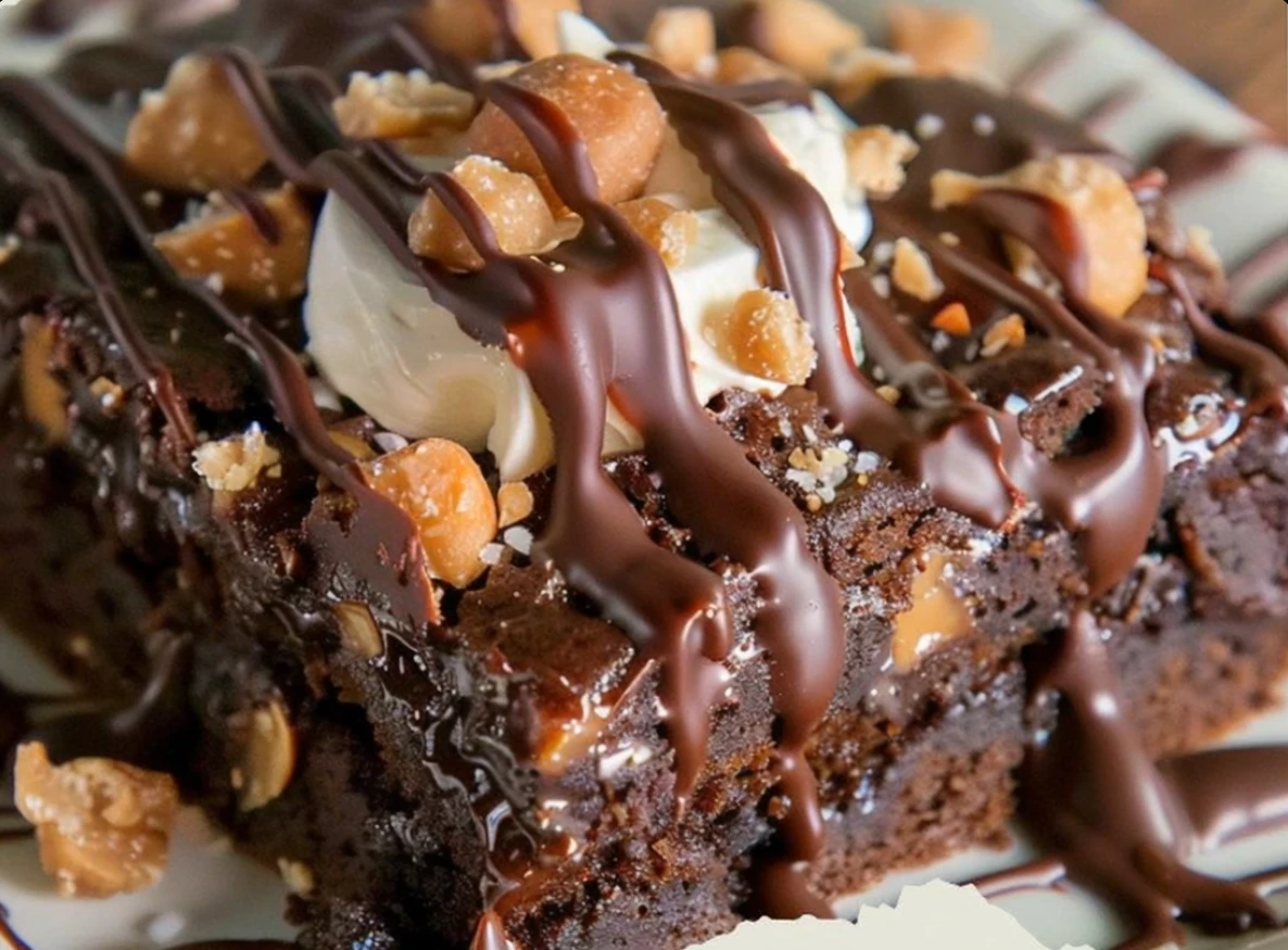 Peanut Butter Cup Dump Cake Recipe
