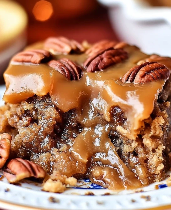 Pecan Pie Dump Cake