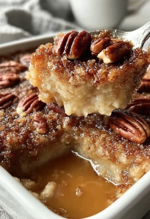 Easy Pecan Pie Dump Cake Recipe Homemade Pecan Pie Dump Cake Best Pecan Pie Dump Cake Pecan Pie Dump Cake With Yellow Cake...