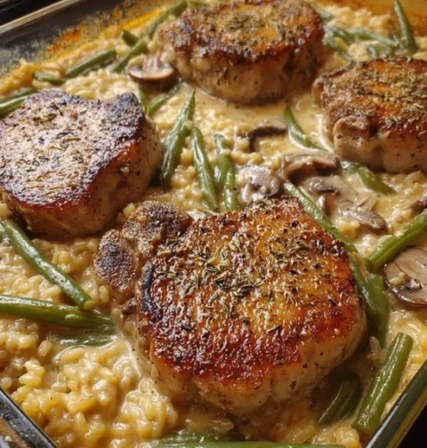 Easy Pork Chop Casserole Recipe Pork Chop Casserole With Rice Creamy Pork Chop Casserole Keto Pork Chop Casserole Gluten-f...