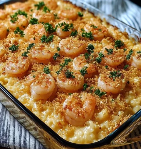 Easy Shrimp Casserole Recipe Creamy Shrimp Casserole Dishes Best Seafood Casserole Ideas Low Carb Shrimp Casserole Gluten ...