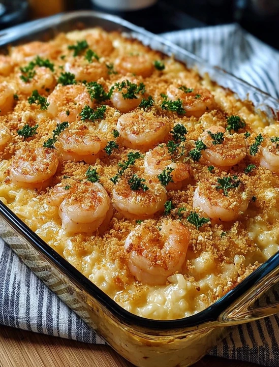 Shrimp Casserole: A Creamy, Dreamy Seafood Delight