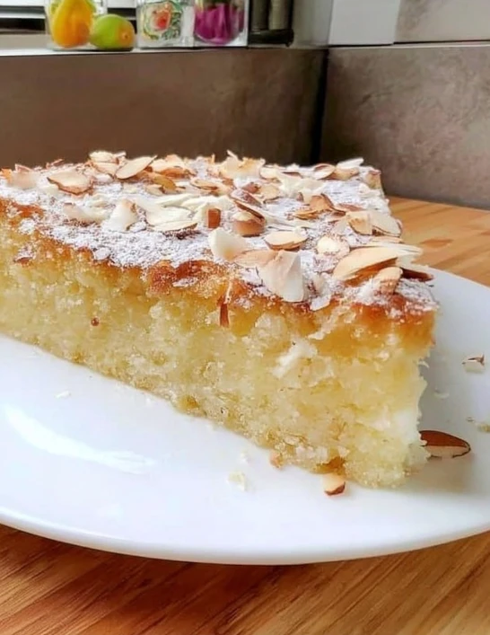 Flourless Coconut Greek Yogurt Cake