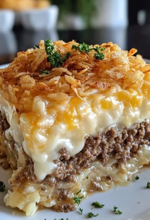 French Onion Ground Beef Casserole Recipe Easy French Onion Rice Casserole Best Ground Beef And Rice Casserole Healthy Fre...