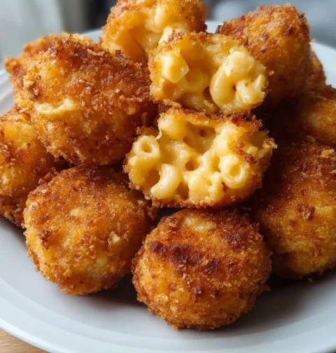 Fried Mac Cheese Bites
