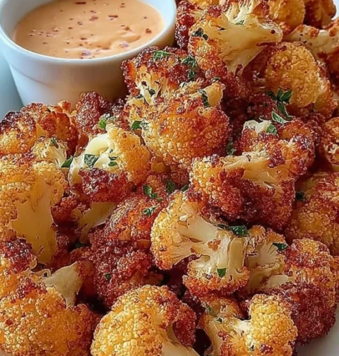 Golden Crispy Roasted Cauliflower Recipe Best Roasted Cauliflower For Meat Lovers Crispy Cauliflower Vegan Meat Alternativ...